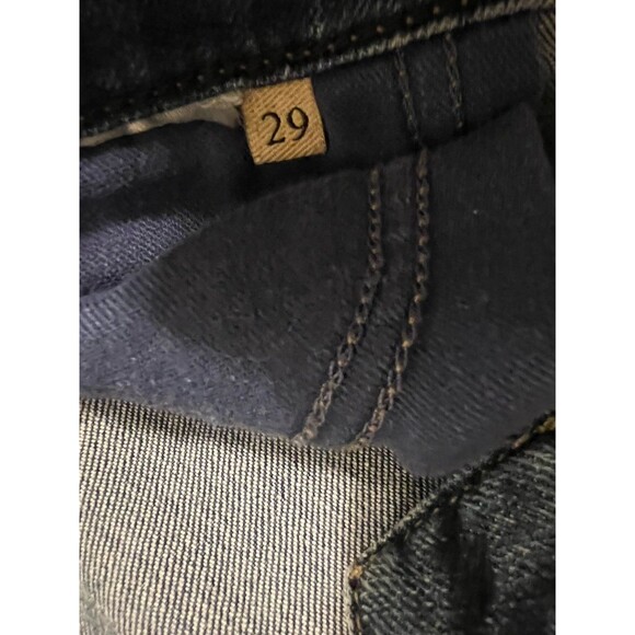 Women's Guess Skinny Jeans Distressed Raw Frayed Hem Stretch Size 29 - Picture 3 of 5